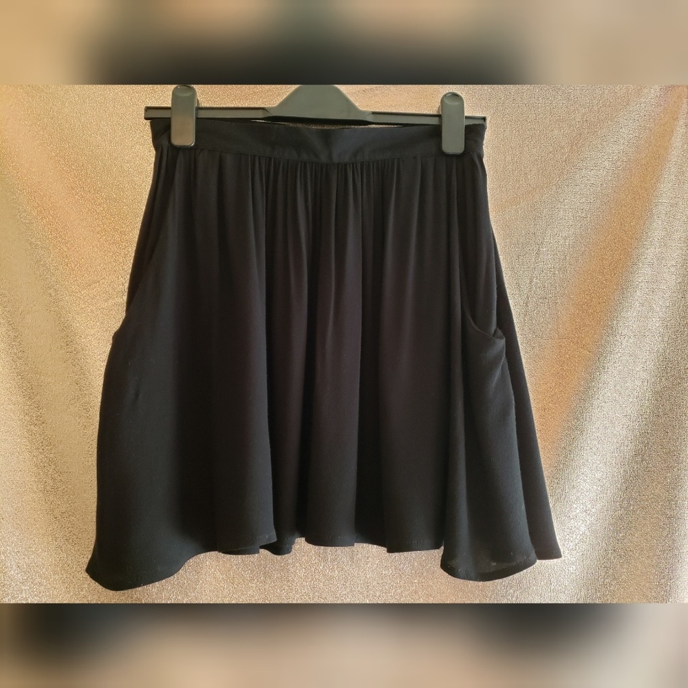 NWT One Teaspoon Black Sugar Mini Skirt Pockets